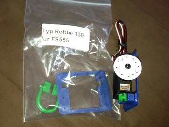 Support servo FS-555 compatible Hyperion