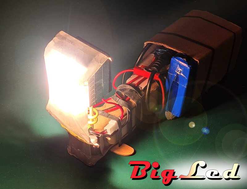 BigLed - une lampe torche "maison" super puissante 