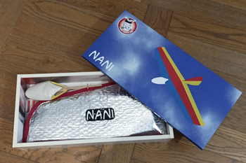 Nani rangée dans sa boîte
