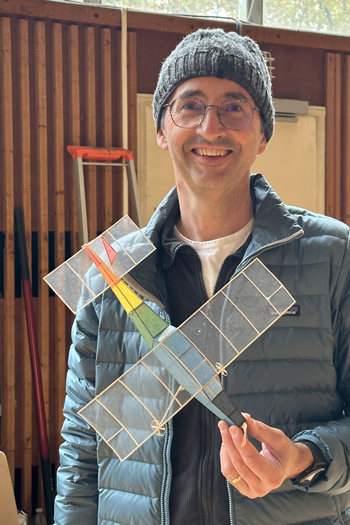 Christophe Tardy avec son Lucky Plane en Sainte-Formule