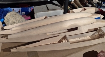 Fuselages en cours