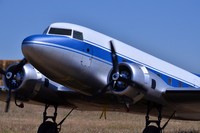 DC-3 de Jean-Baptiste Gallez en vol