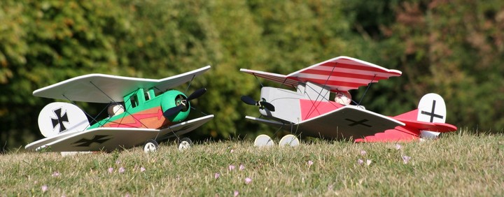 Albatros D-V et Fokker D-VII
