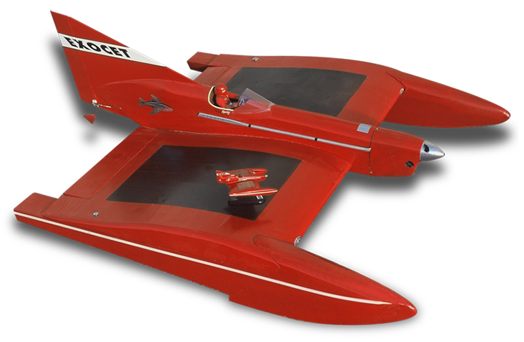 Le prototype de l'Exocet