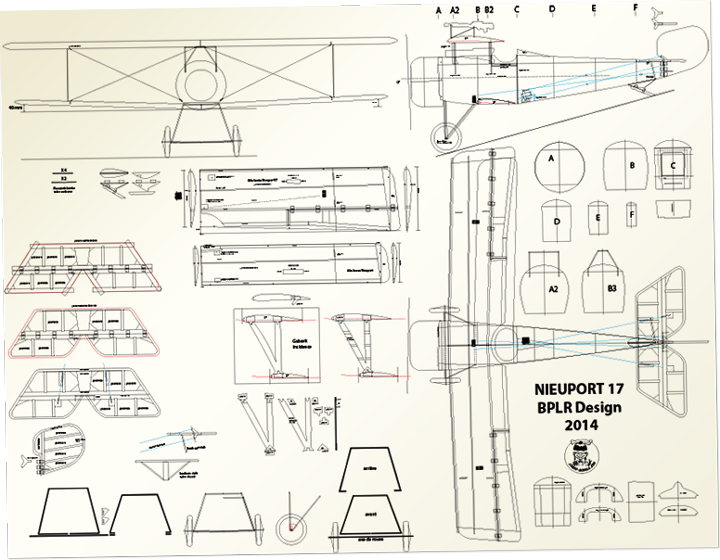 Plan du Nieuport 17