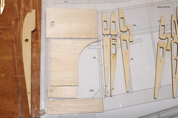 Coffrage &agrave; l'emplanture