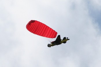 Parachute déployé