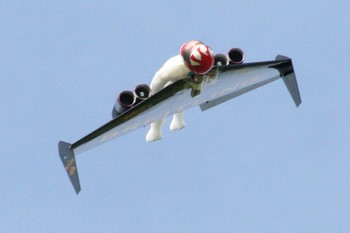 Jetman - Vols d'essai