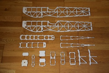 Pi&egrave;ces du fuselage