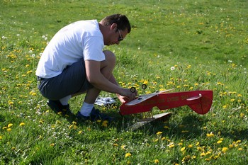Montage sur le terrain