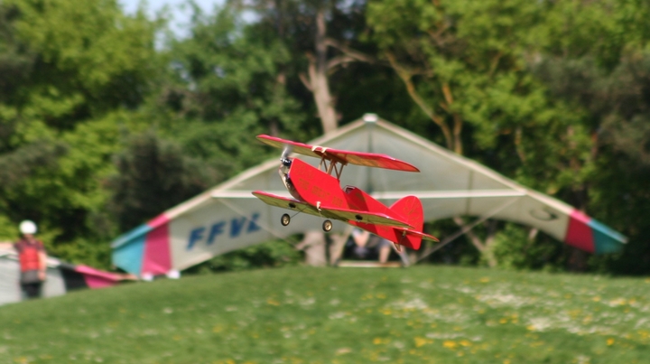 Devant les parapentes