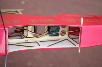 Dans le fuselage