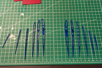 Nervures tr&egrave;s fines