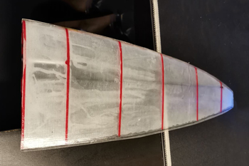 Peaux moul&eacute;es en fibre de verre