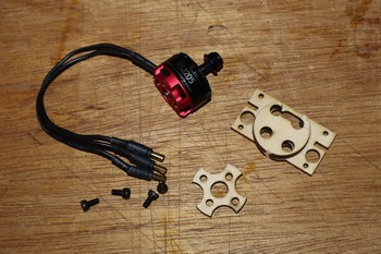 Moteur et support