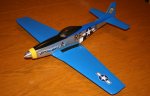 Micro-Mustang P-51 proto pour kit