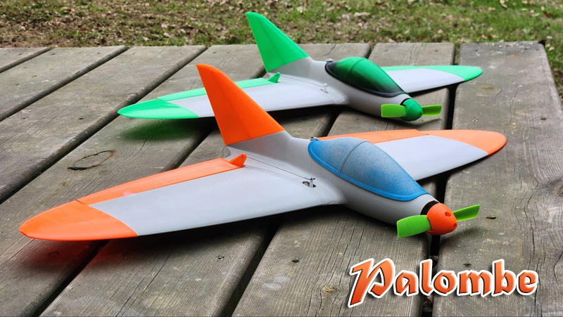 Palombe, aile volante imprimée en 3D