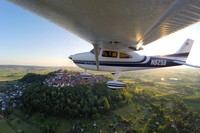 Cessna et caméra embarquée