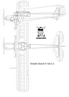 Fieseler Storch FI 156C-3 plan 3 vues