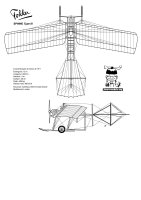 Fokker Spine plan 3 vues