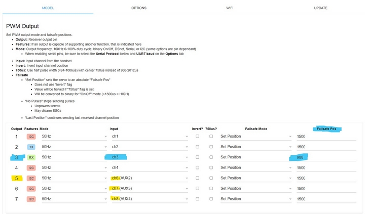Configuration sur PC