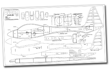 Quark 2M plan du fuselage