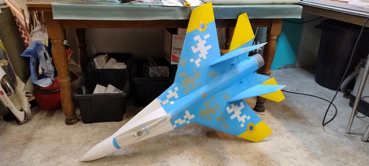 Avion r&eacute;par&eacute;