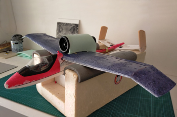 Coffrage de la turbine.