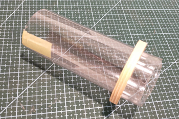 Gabarit de formage du canal de tuyère.