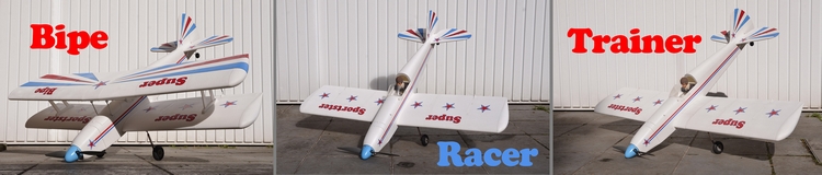 3 versions pour un même fuselage