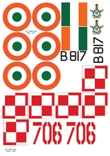 Cocardes Inde et Pologne