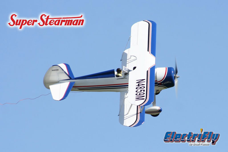 Super Stearman Great Planes - Electrifly