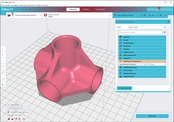 Raccord dans le slicer