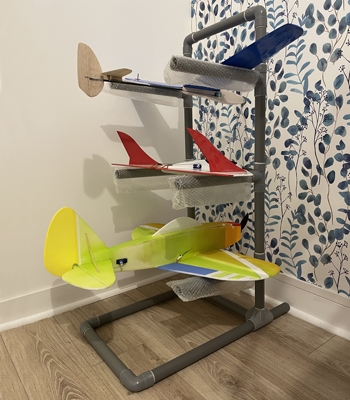 Rack démontable pour avions