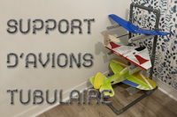 Support d'avions tubulaire