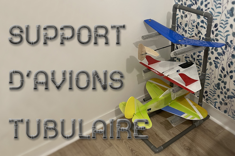 Support d'avion tubulaire