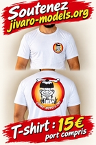 T-shirt : soutenez jivaro-models.org