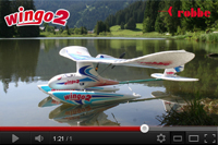 Wingo 2 Robbe - vidéo en hydravion