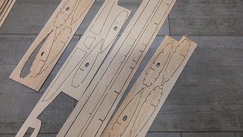 Planchettes de balsa