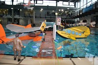 Hydravions en piscine à Wuppertal
